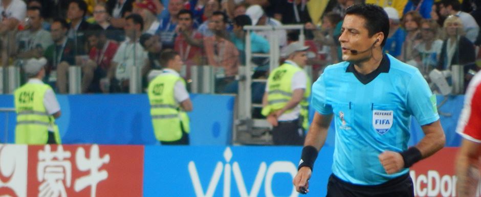 Alireza Faghani - rbitro da Copa do Mundo de Futebol de 2022 no Catar (Qatar) - Foto: Oleg Bkhambri (Voltmetro)