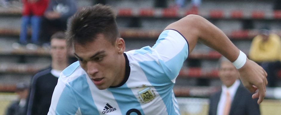 Lautaro Martnez - Jogador da Seleo da Argentina na Copa do Mundo de Futebol de 2022 no Catar (Qatar) - Foto: Agencia de Noticias ANDES