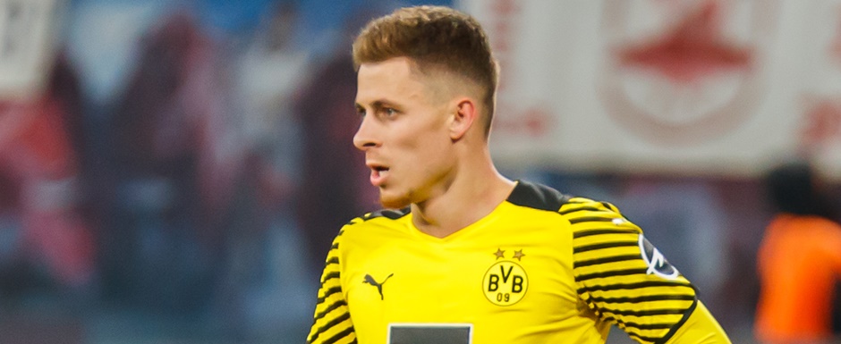 Thorgan Hazard - Jogador da Seleo da Blgica na Copa do Mundo de Futebol de 2022 no Catar (Qatar) - Foto: Steffen Prdorf