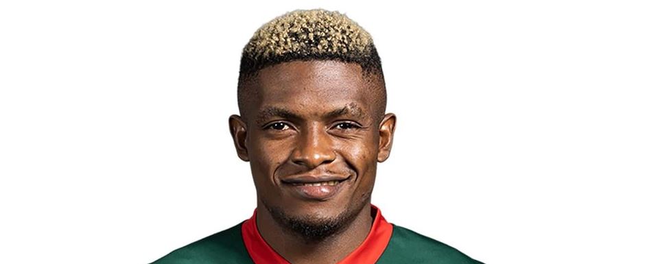 Jerome Ngom Mbekeli - Jogador da Seleo de Camares na Copa do Mundo de Futebol de 2022 no Catar (Qatar) - Foto: Ngomofficie2022/Twitter