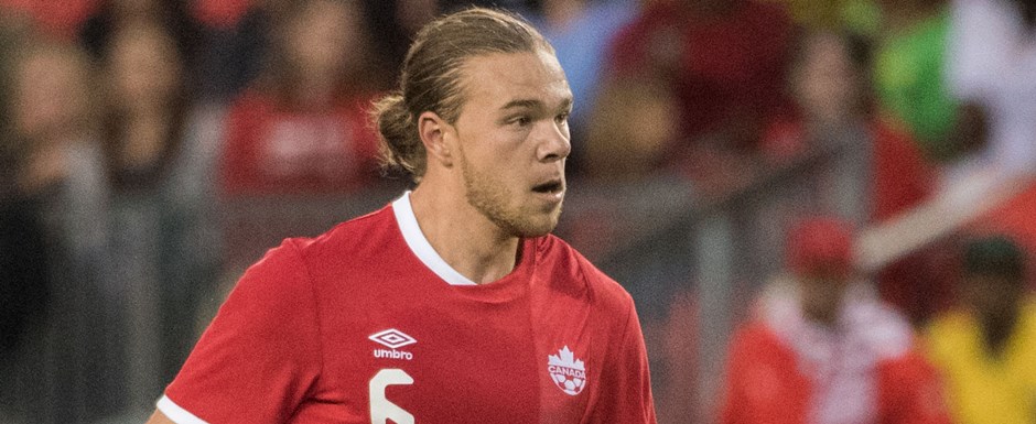 Samuel Piette - Jogador da Seleo do Canad na Copa do Mundo de Futebol de 2022 no Catar (Qatar) - Foto: Canada Soccer