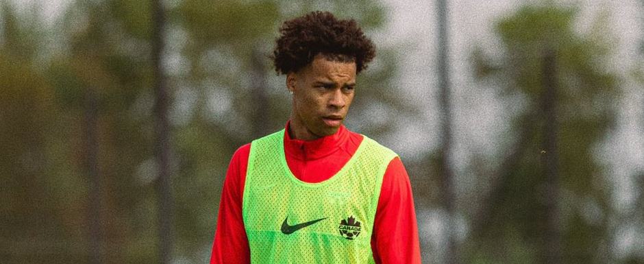 Tajon Buchanan - Jogador da Seleo do Canad na Copa do Mundo de Futebol de 2022 no Catar (Qatar) - Foto: TajonBuchanan/Twitter