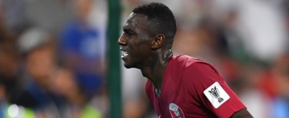 Almoez Ali - Jogador da Seleo do Catar na Copa do Mundo de Futebol de 2022 no Catar (Qatar) - Foto: Hadi Abyar