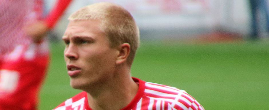 Rasmus Kristensen - Jogador da Seleo da Dinamarca na Copa do Mundo de Futebol de 2022 no Catar (Qatar) - Foto: Werner100359