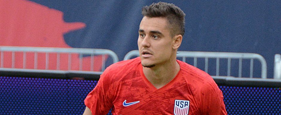 Aaron Long - Jogador da Seleo dos Estados Unidos na Copa do Mundo de Futebol de 2022 no Catar (Qatar) - Foto: Hayden Schiff