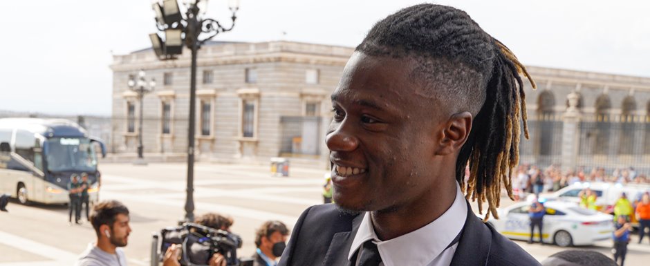 Eduardo Camavinga - Jogador da Seleo da Frana na Copa do Mundo de Futebol de 2022 no Catar (Qatar) - Foto: Fotografas Archimadrid.es