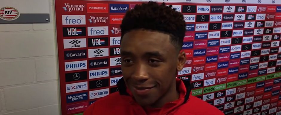 Steven Bergwijn - Jogador da Seleo da Holanda (Pases Baixos) na Copa do Mundo de Futebol de 2022 no Catar (Qatar) - Foto: Omroep Brabant/YouTube