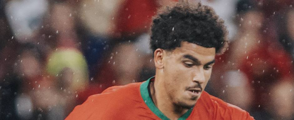Zakaria Aboukhlal - Jogador da Seleo de Marrocos na Copa do Mundo de Futebol de 2022 no Catar (Qatar) - Foto: Mohammed Ayman Nechchad