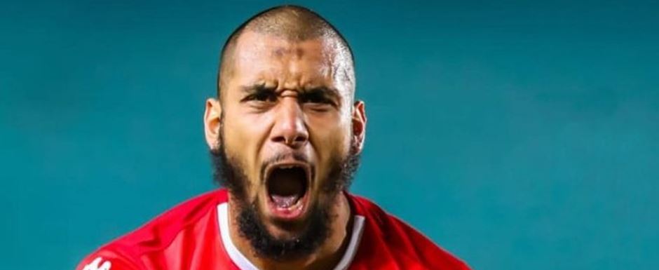 Assa Ladouni - Jogador da Seleo da Tunsia na Copa do Mundo de Futebol de 2022 no Catar (Qatar) - Foto: tunisiefootball/Twitter