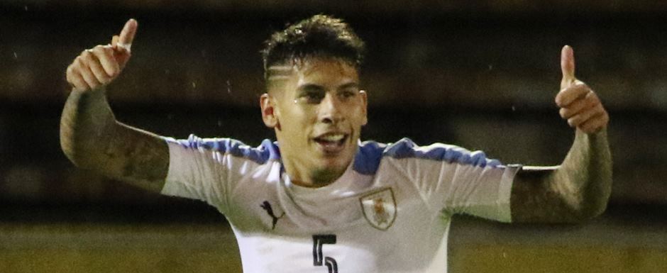 Mathas Olivera - Jogador da Seleo do Uruguai na Copa do Mundo de Futebol de 2022 no Catar (Qatar) - Foto: Agencia de Noticias ANDES