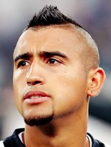 Fotos do Arturo Vidal - Jogador do Chile na Copa do Mundo de 2014 no Brasil