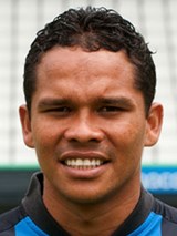 Foto de Carlos Bacca - Jogador da Colômbia na Copa do Mundo de 2018 na Rússia