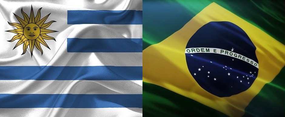 Jogo Uruguai 2 x 0 Brasil das Eliminatrias da Amrica do Sul (CONMEBOL)  Copa do Mundo de 2026