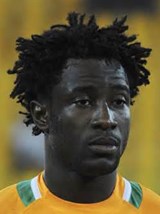 Fotos do Wilfried Bony - Jogador da Costa do Marfim na Copa do Mundo de 2014 no Brasil