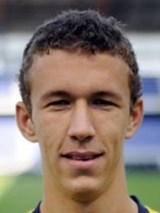 Foto de Ivan Perišic - Jogador da Croácia na Copa do Mundo de 2018 na Rússia