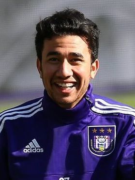 Foto de Trézéguet - Jogador do Egito na Copa do Mundo de 2018 na Rússia
