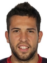 Foto de Jordi Alba - Jogador da Espanha na Copa do Mundo de 2018 na Rssia