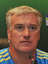 Foto do Didier Deschamps - Técnico da França na Copa do Mundo de 2018 na Rússia