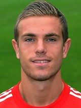 Foto de Jordan Henderson - Jogador da Inglaterra na Copa do Mundo de 2018 na Rssia