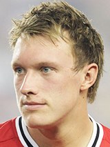 Foto de Phil Jones - Jogador da Inglaterra na Copa do Mundo de 2018 na Rssia