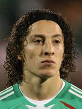 Foto de Andrs Guardado - Jogador do Mxico na Copa do Mundo de 2018 na Rssia