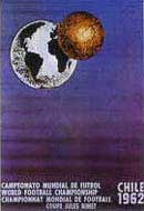 Pôster da Copa do Mundo de 1962 no Chile - 7º Copa do Mundo FIFA
