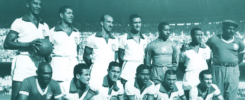 Seleo Brasileira, vice-campe da Copa do Mundo de Futebol de 1950 no Brasil - Foto: Arquivo Nacional