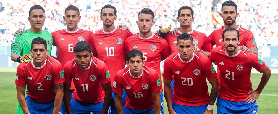 Seleo da Costa Rica na Copa do Mundo de Futebol de 2018 na Rssia - Foto: Edgar Breshchanov