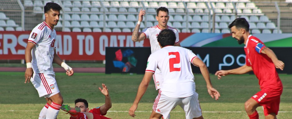 Seleo dos Emirados rabes Unidos nas Eliminatrias da Copa do Mundo de Futebol de 2022 - Foto: Mohammad Moussa