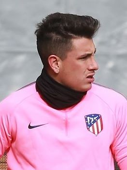 Foto de José Giménez - Jogador do Uruguai na Copa do Mundo de 2018 na Rússia