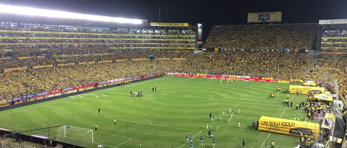 Estdio Monumental Isidro Romero Carbo, em Guaiaquil, Equador. Palco da Final da Copa Libertadores da Amrica de 2022 - Foto: GabrielEche