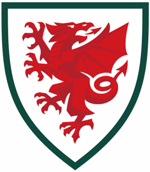 Escudo da Seleção do País de Gales