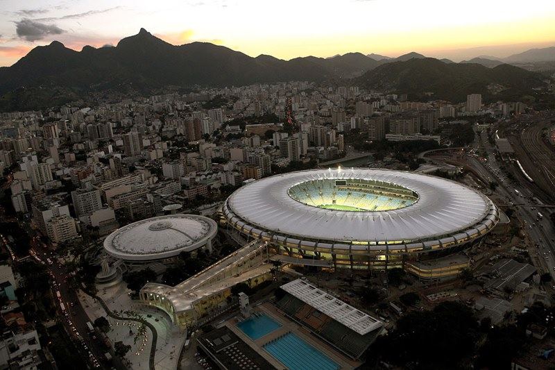 Foto da área externa do Estádio do Maracanã - Palco da Final da Copa Libertadores da América de 2023 - Foto: Erica Ramalho/Portal da Copa/Março de 2013