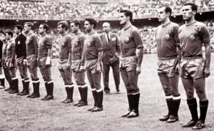 Espanha - Campeã da Eurocopa de 1964 realizada na Espanha