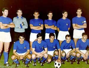 Itália - Campeã da Eurocopa de 1968 realizada na Itália