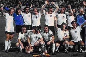 Alemanha Ocidental - Campeã da Eurocopa de 1980 realizada na Itália