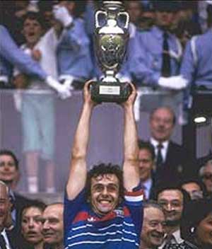 França - Campeã da Eurocopa de 1984 realizada na França