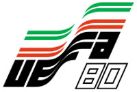 Logomarca da Eurocopa de 1980 realizada na Itlia
