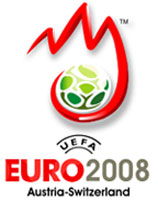 Logomarca da Eurocopa de 2008 realizada na Áustria e Suíça