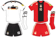 Uniforme da Alemanha