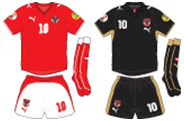 Uniforme da Áustria
