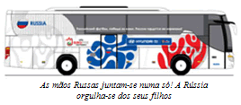 Ônibus da Rússia / Autocarro da Rússia