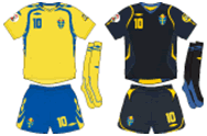 Uniforme da Suécia