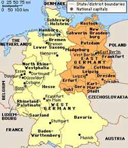 Map of Germany