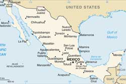 Mapa do Mxico