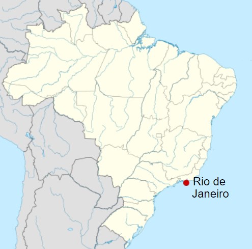 Mapa do Rio de Janeiro - cidade-sede da Final da Libertadores de 2023 - Imagem: 