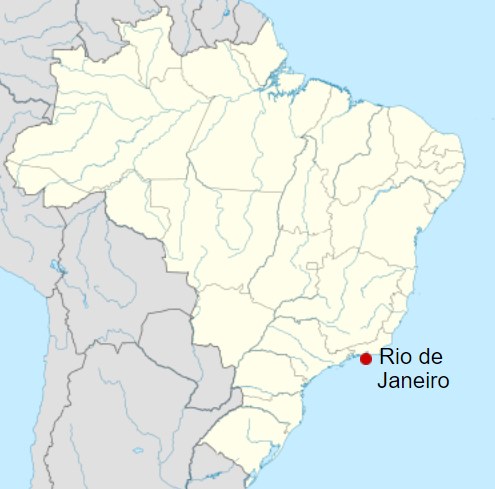 Mapa do Rio de Janeiro - cidade-sede da Final da Libertadores de 2023 - Imagem:
