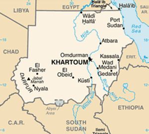 Mapa do Sudo