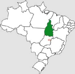 Mapa do Tocantins