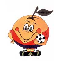 Mascote da Copa de 1982 na Espanha - Naranjito